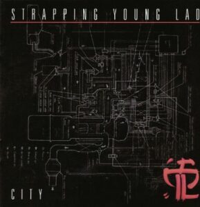 Strapping Young Lad City CD standard