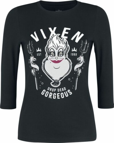 Disney Villains Vixen dívcí triko s dlouhými rukávy černá