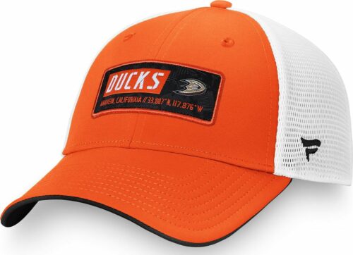 NHL Síťovinová čepice Anaheim Ducks - Iconic Defender kšiltovka oranžová