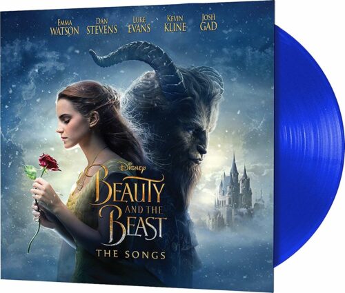 Kráska a zvíře Originální filmový soundtrack LP modrá