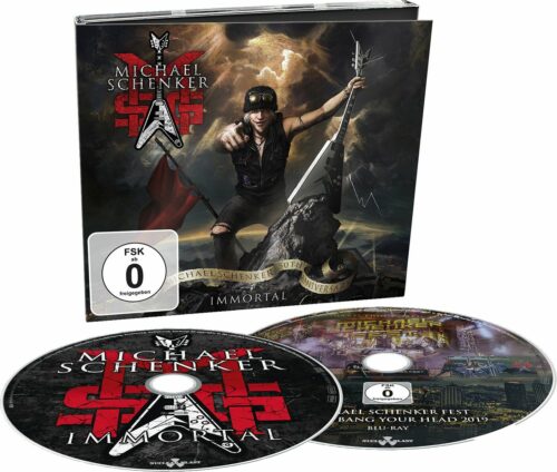 Michael Schenker Group Immortal CD & Blu-ray standard