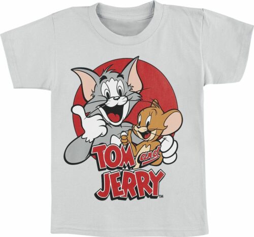 Tom And Jerry Best Friends detské tricko šedá