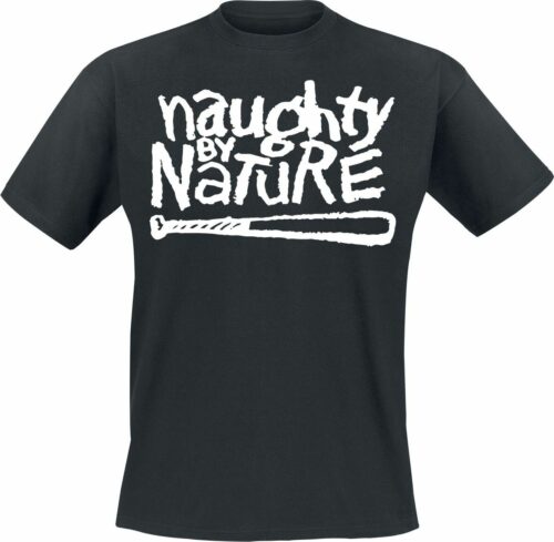 Naughty by Nature Logo tricko černá