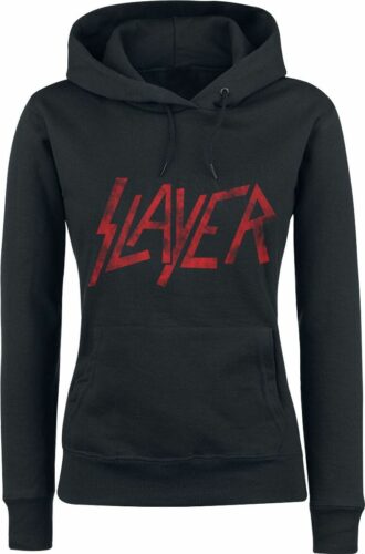 Slayer Reaper Triangle dívcí mikina s kapucí černá