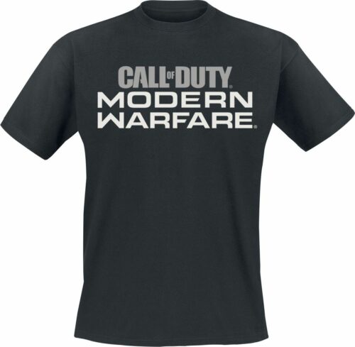 Call Of Duty Modern Warfare tricko černá