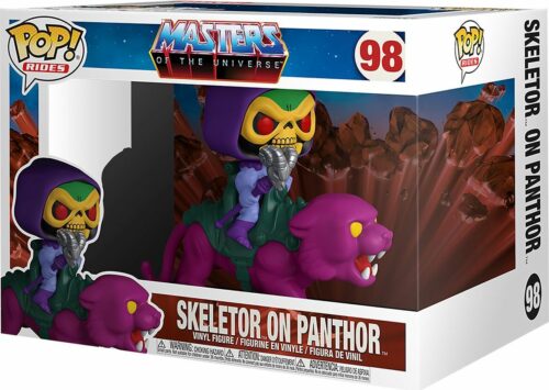 Masters Of The Universe Vinylová figurka č. 98 Skeletor on Panthor (Pop! Rides) Sberatelská postava standard