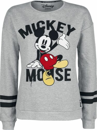 Mickey & Minnie Mouse Patch Dívcí mikina prošedivelá