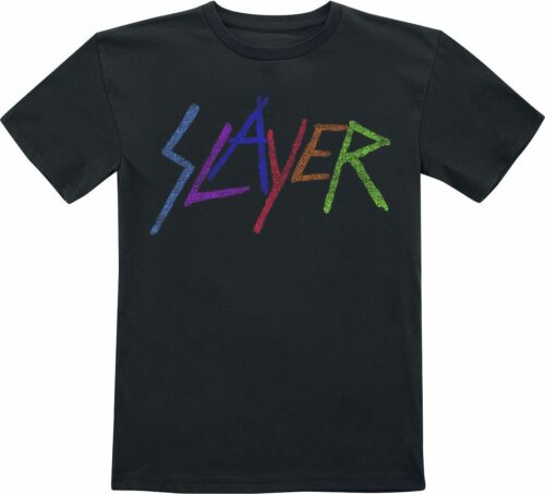 Slayer Crayon Logo detské tricko černá