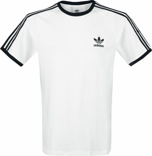Adidas Tričko se třema proužky tricko bílá/cerná