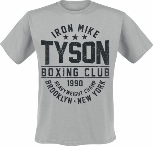 Mike Tyson Tyson Boxing tricko šedá