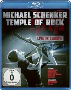 Michael Schenker's Temple Of Rock Live in Europe Blu-Ray Disc standard