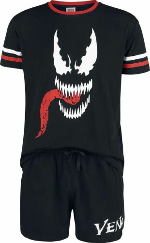 Venom (Marvel) Tongue pyžama cerná/cervená/bílá