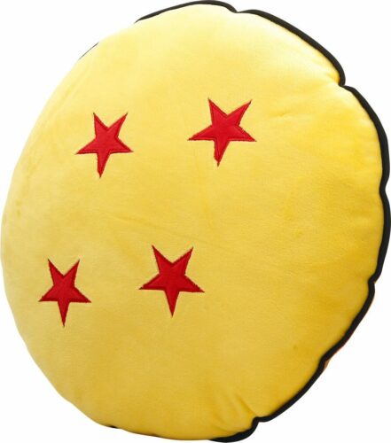 Dragon Ball Krystalová koule dekorace polštár cervená/žlutá