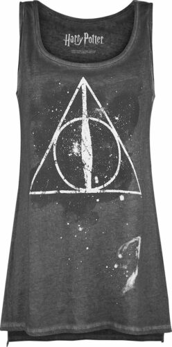Harry Potter Die Heiligtümer des Todes dívcí top tmavě šedá