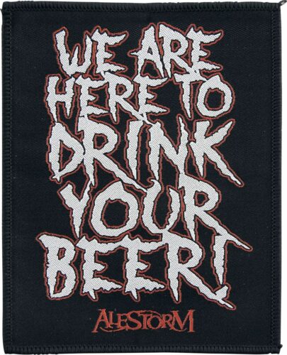 Alestorm We Are Here To Drink Your Beer! nášivka vícebarevný