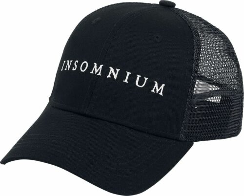 Insomnium Logo - Trucker Cap Trucker kšiltovka černá