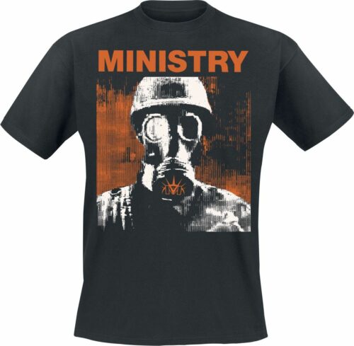 Ministry Gas Mask tricko černá