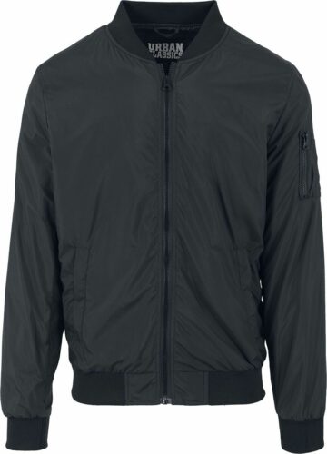 Urban Classics Light Bomber Jacket bunda černá