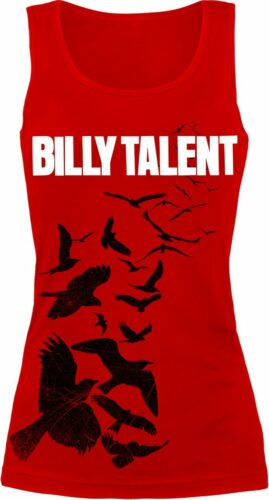 Billy Talent Red Birds dívcí top červená