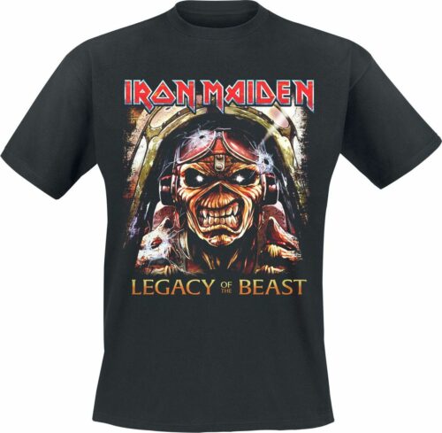 Iron Maiden Legacy Aces tricko černá