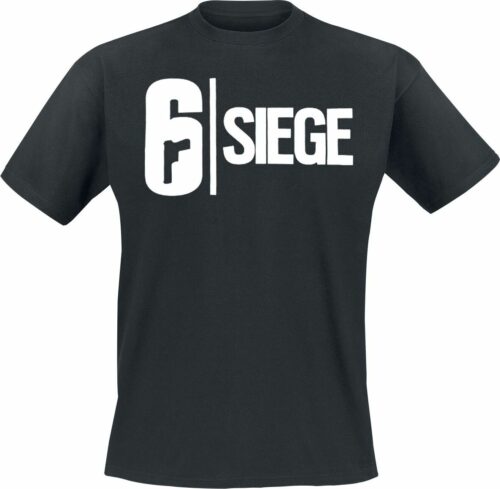 Rainbow Six Siege - Logo tricko černá