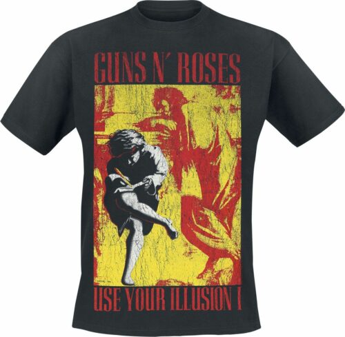 Guns N' Roses Illusion - Get In The Ring tricko černá