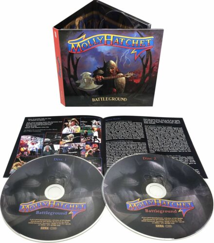 Molly Hatchet Battleground 2-CD standard