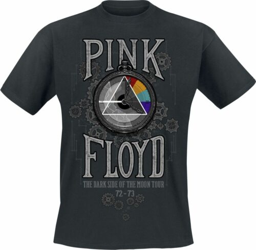 Pink Floyd The Dark Side Of The Moon tricko černá