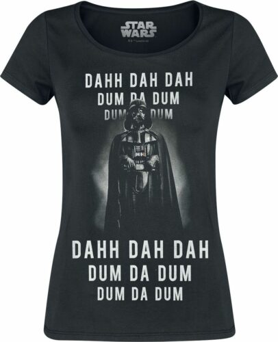 Star Wars Darth Vader - Dahh Dah Dah Dum Da Dum dívcí tricko černá