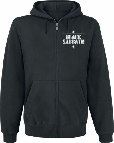 Black Sabbath Demon mikina s kapucí na zip černá