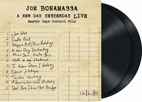 Joe Bonamassa A new day yesterday - Live 2-LP standard