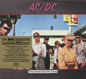 AC/DC Dirty deeds done dirt cheap CD standard