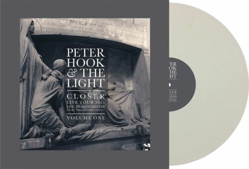 Peter Hook & The Light Closer - Live in Manchester - Vol.1 LP bílá