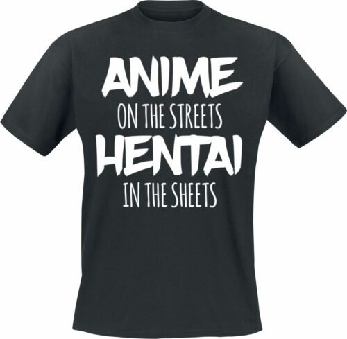 Anime On The Streets ... tricko černá