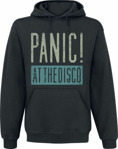 Panic! At The Disco Stacked Logo mikina s kapucí černá