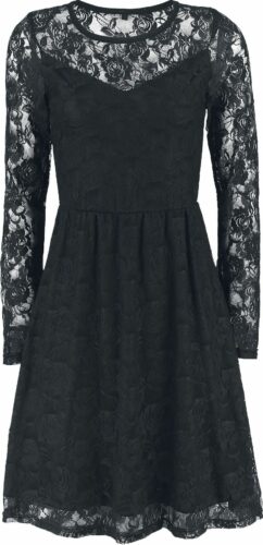 Forplay Lace Dress šaty černá