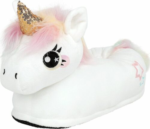 Corimori Pantofle pro dospělé Mia Unicorn papuce bílá