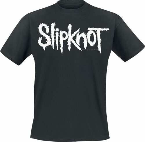 Slipknot White Logo tricko černá