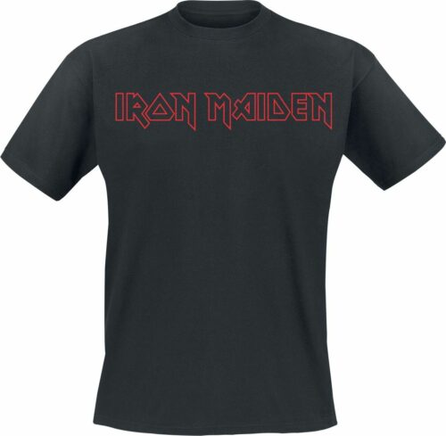 Iron Maiden Revised Logo tricko černá