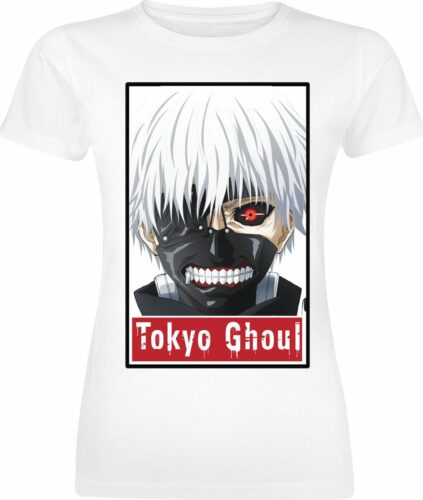 Tokyo Ghoul Eye Of Evil dívcí tricko bílá