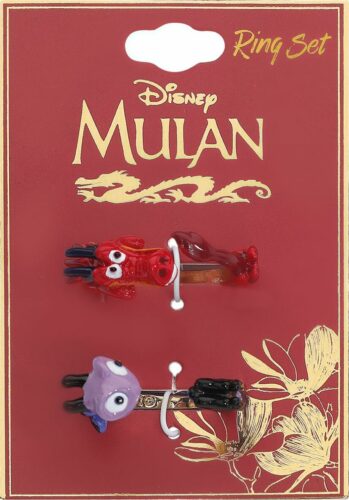 Mulan Mushu and Cri-Kee prsten vícebarevný