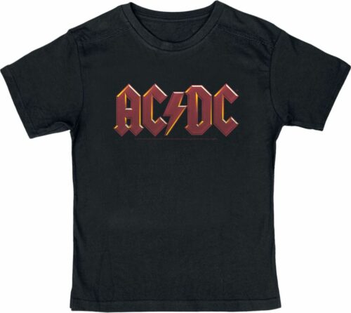 AC/DC Logo Kids detské tricko černá