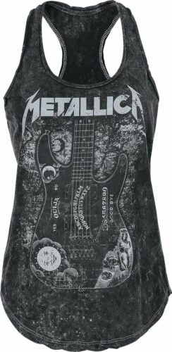 Metallica Ouija Guitar dívcí top černá