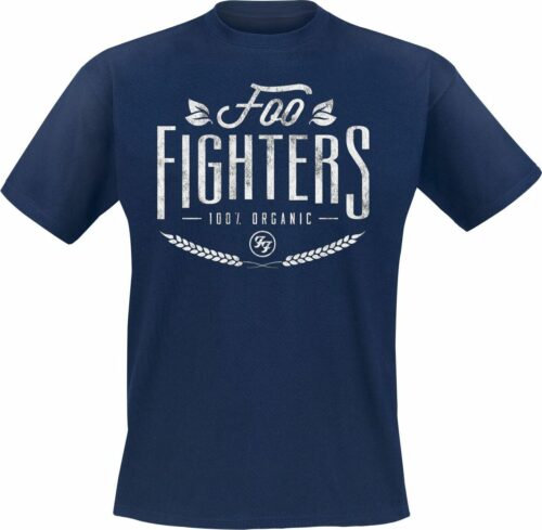 Foo Fighters 100% Rock tricko tmavě modrá