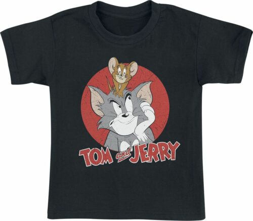 Tom And Jerry Frenemies detské tricko černá