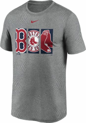 MLB Nike - Boston Red Sox Legends tricko tmavě prošedivělá