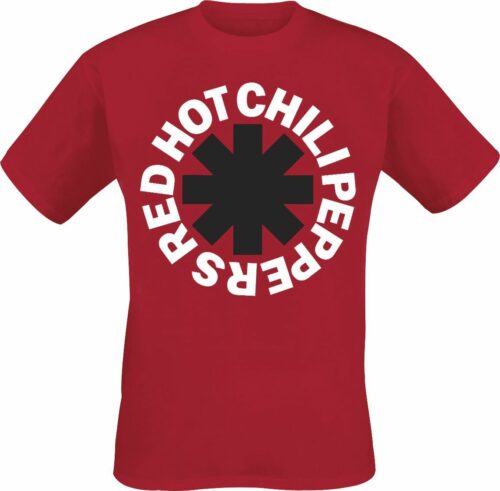 Red Hot Chili Peppers Classic Logo tricko červená