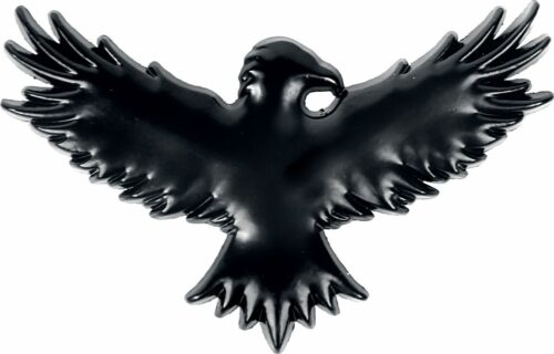 Black Premium by EMP Black Crow Odznak černá