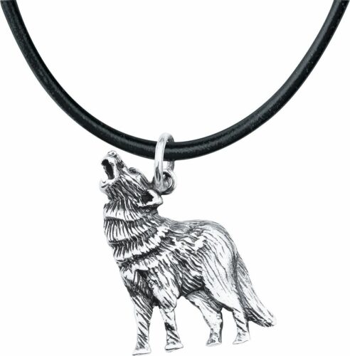 etNox Silver Wolf Přívěšek s řetízkem stríbrná