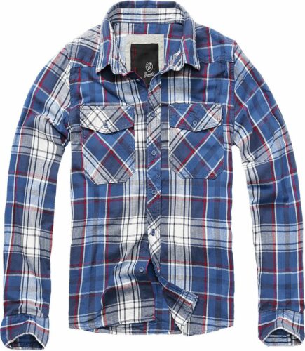 Brandit Checkshirt košile modrá/cervená/bílá